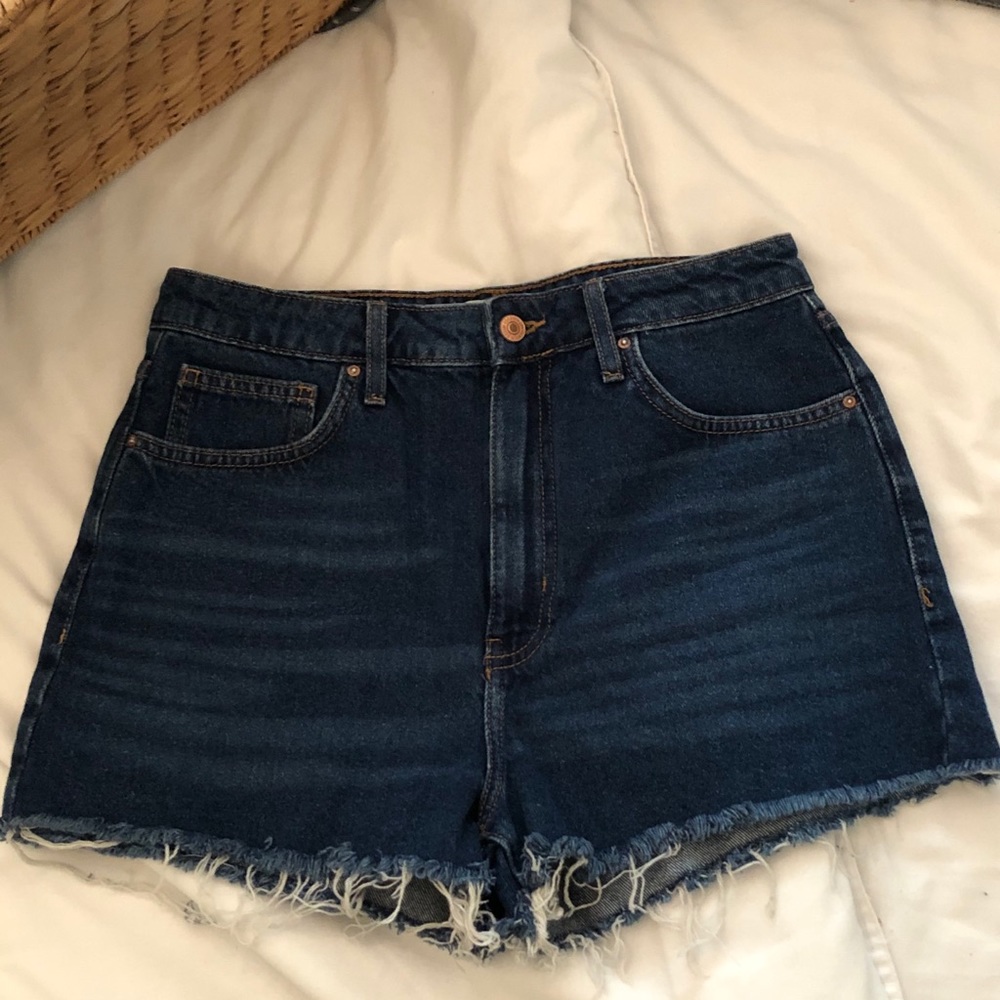 Dark denim Jean shorts